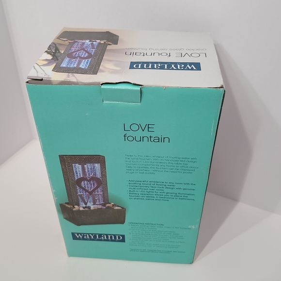 Brand New In Box Wayland Love Fountain - Picture 5 of 8